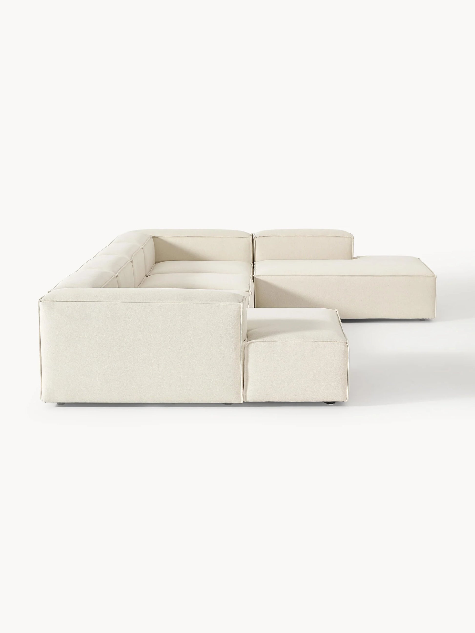 Kingston Contemporary 8-Seater U-Shaped Modular Sectional Couch
