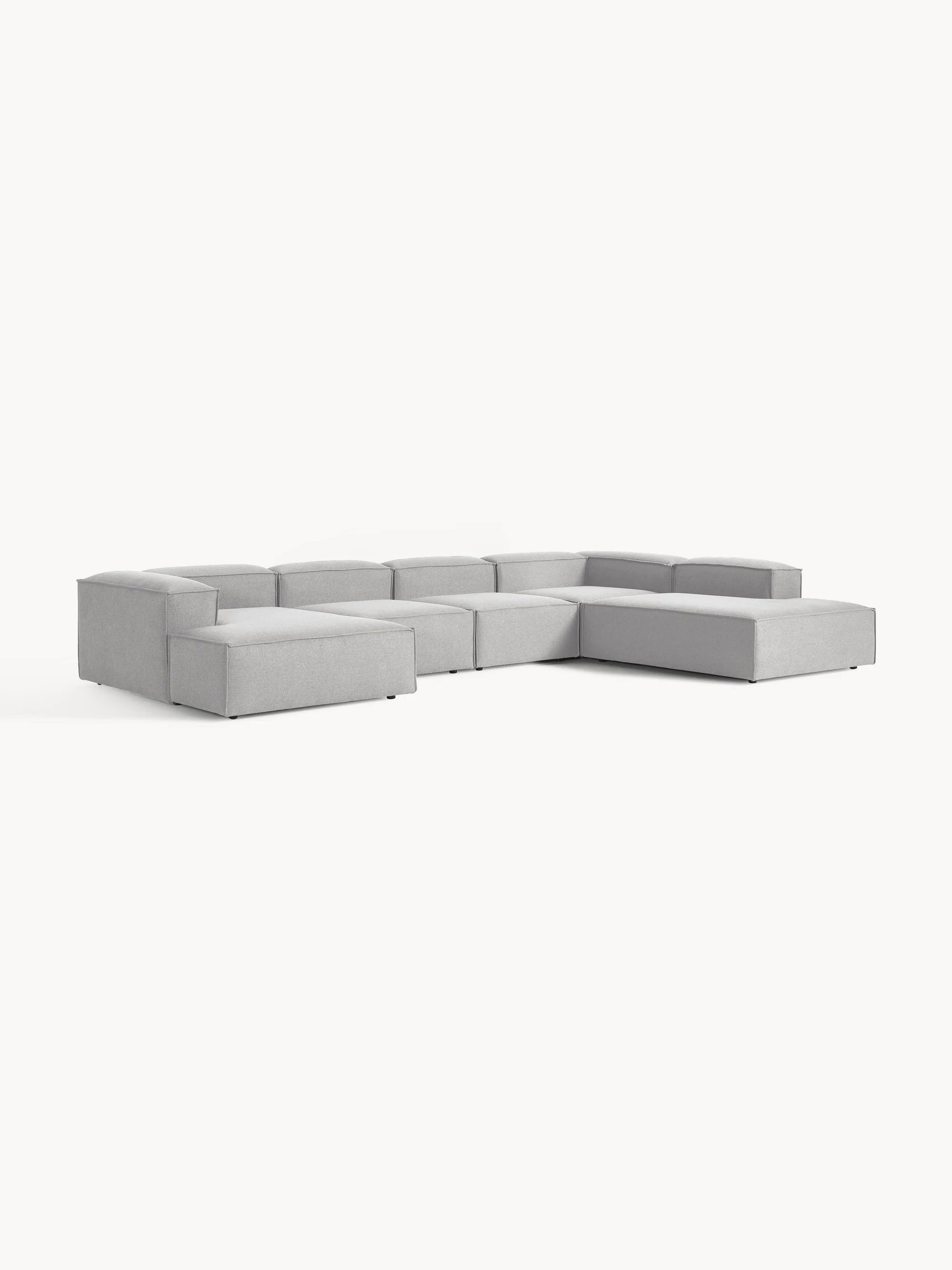 Kingston Contemporary 8-Seater U-Shaped Modular Sectional Couch