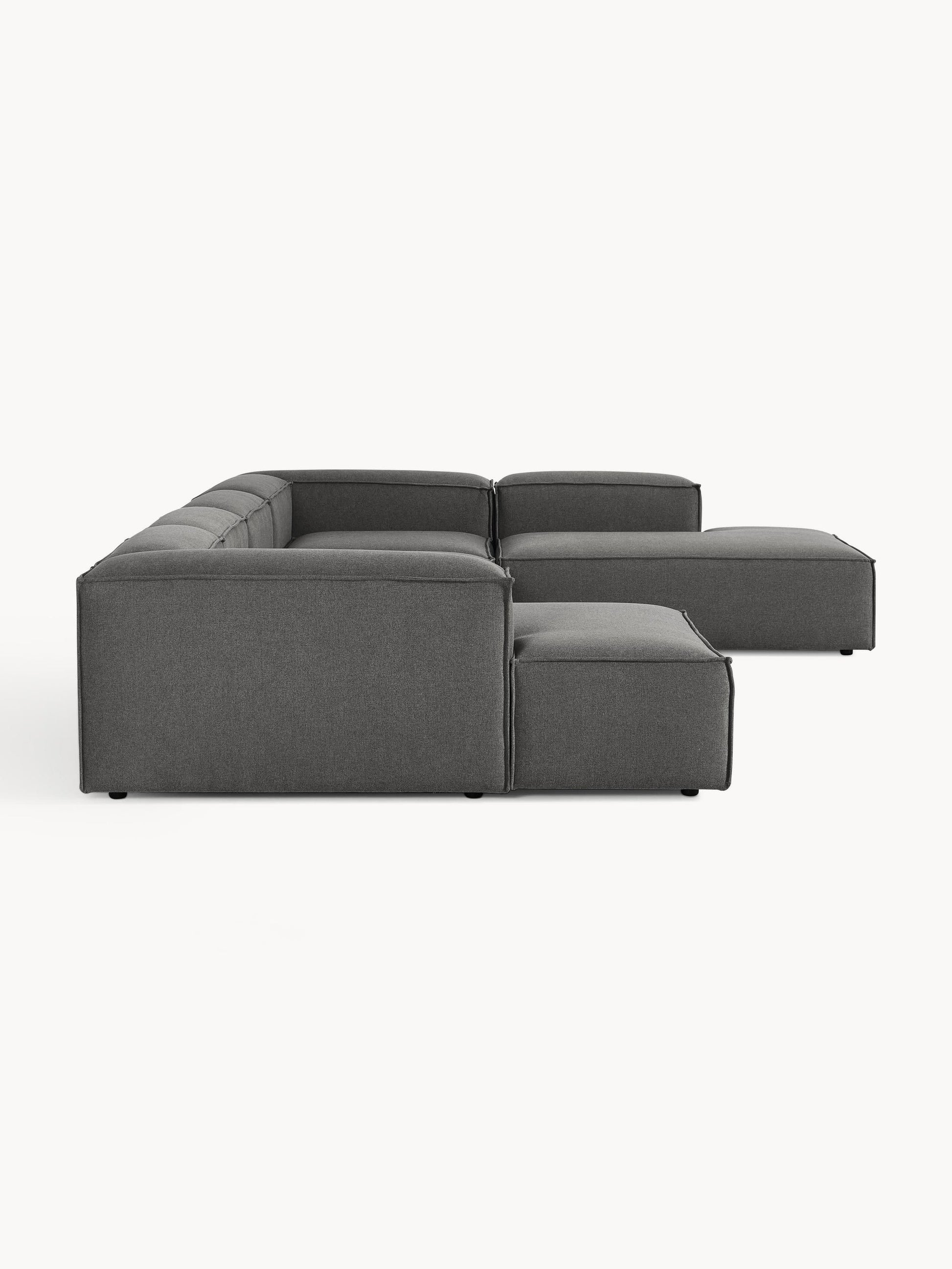 Kingston Contemporary 8-Seater U-Shaped Modular Sectional Couch