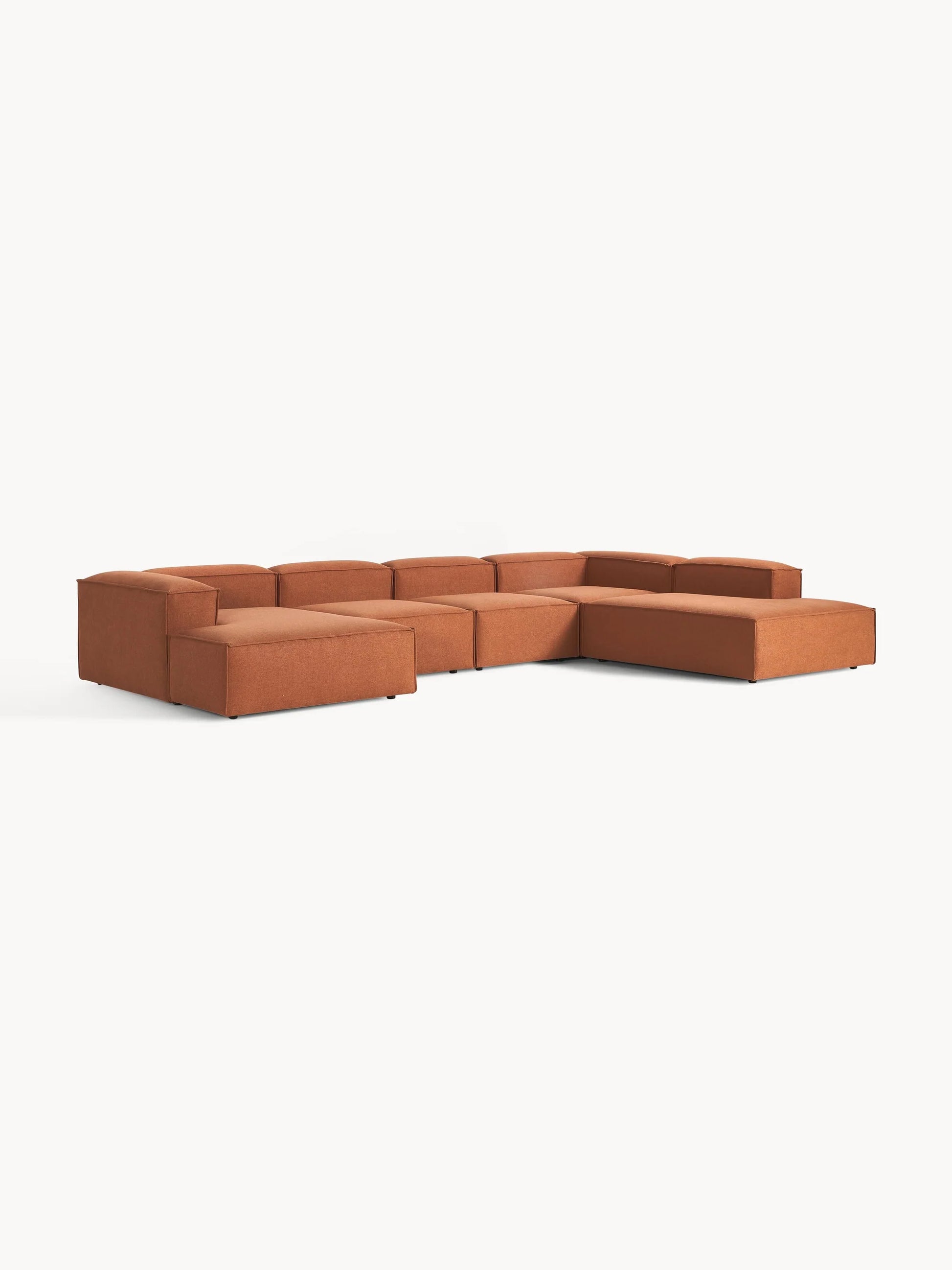 Kingston Contemporary 8-Seater U-Shaped Modular Sectional Couch
