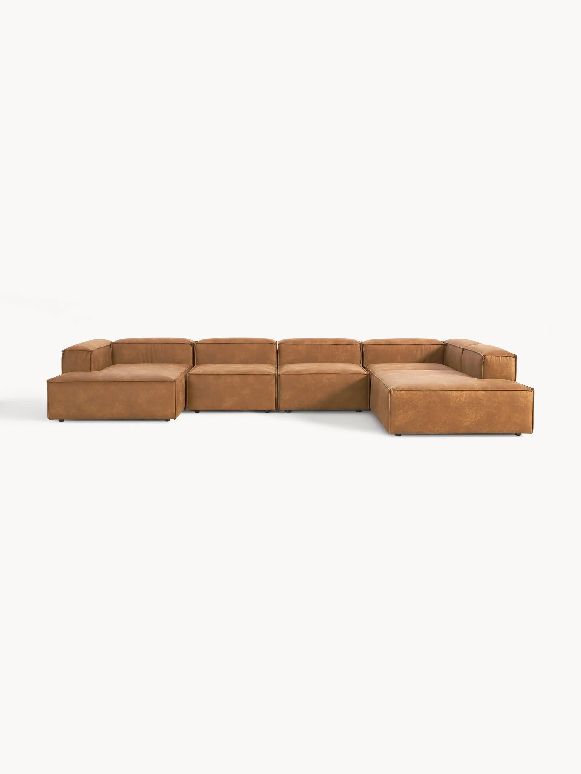 Kingston Contemporary 8-Seater U-Shaped Modular Sectional Couch