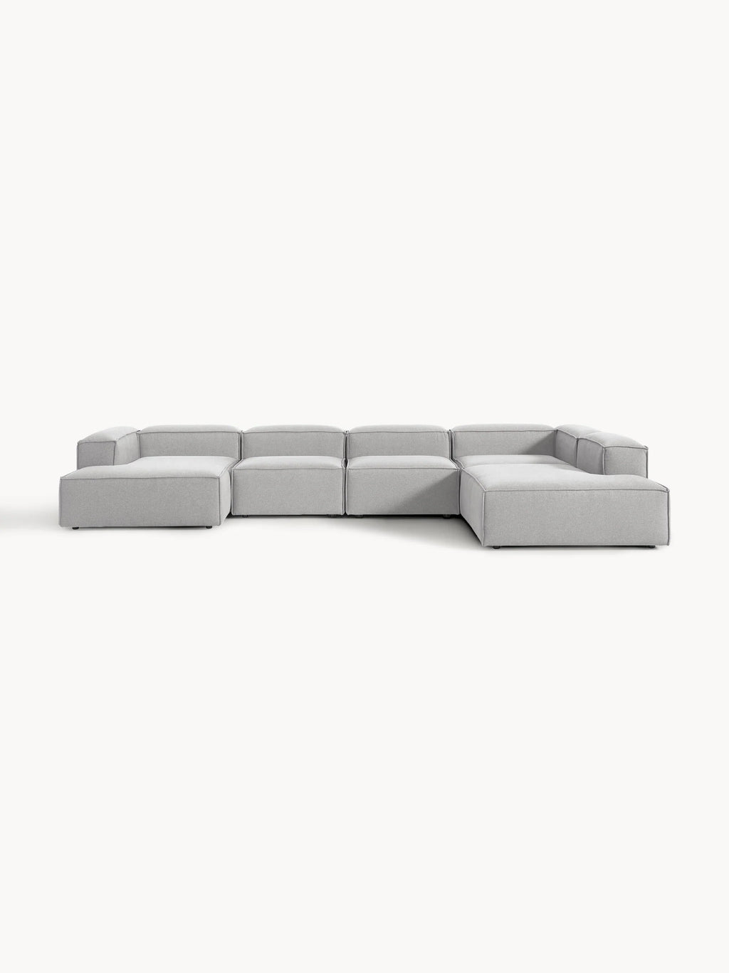 Kingston Contemporary 8-Seater U-Shaped Modular Sectional Couch