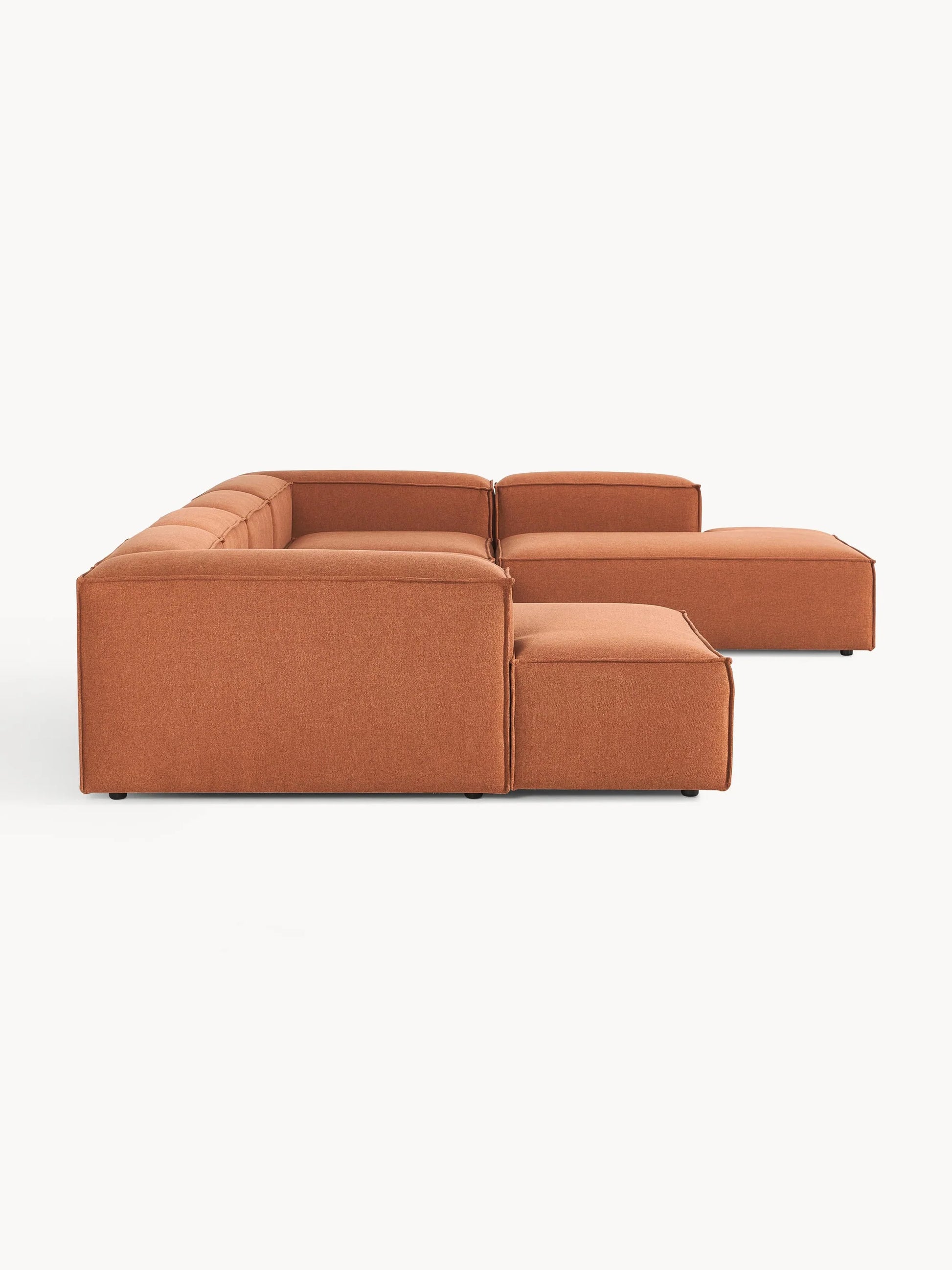 Kingston Contemporary 8-Seater U-Shaped Modular Sectional Couch