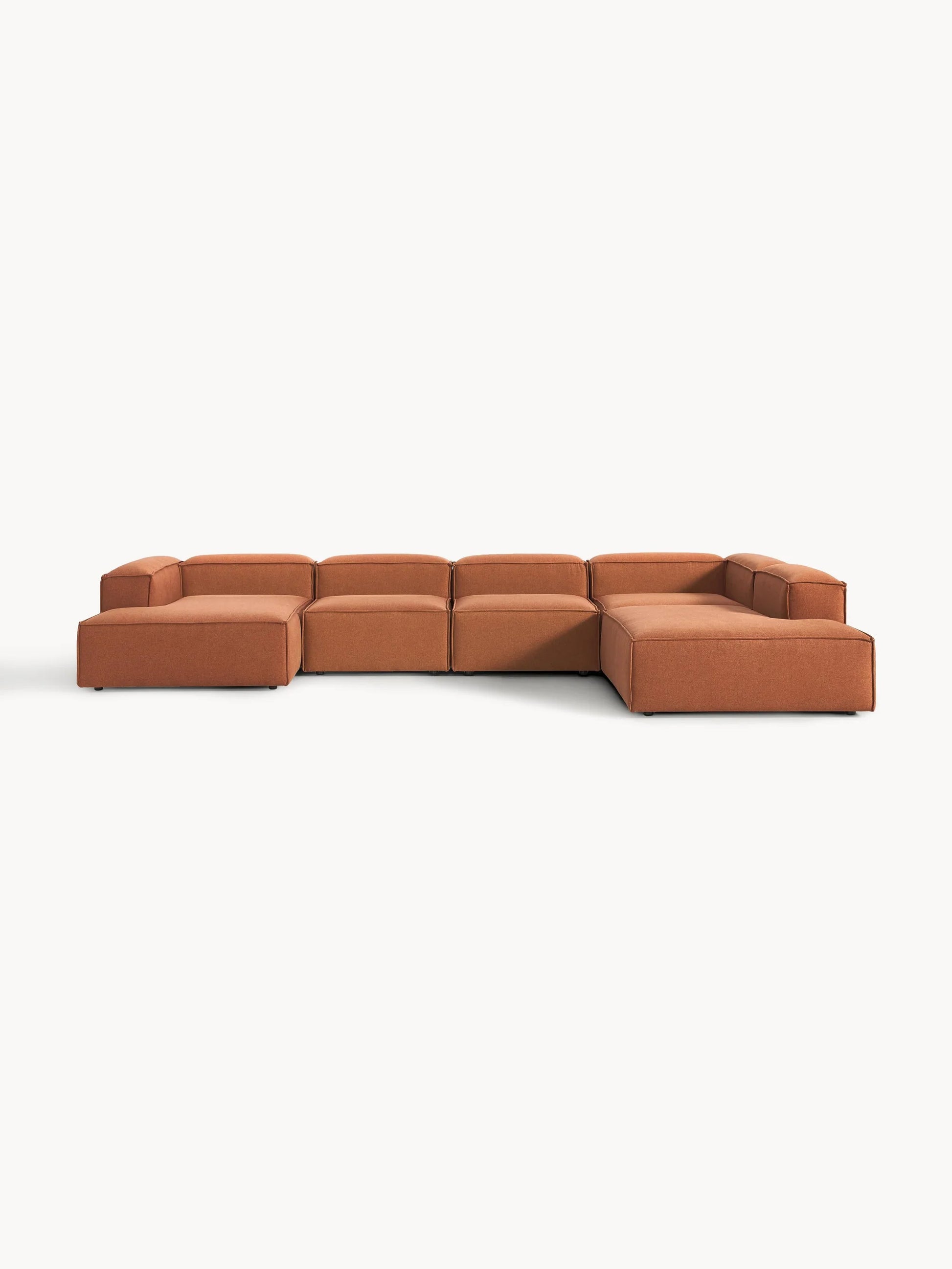 Kingston Contemporary 8-Seater U-Shaped Modular Sectional Couch