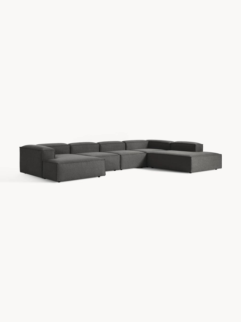Kingston Contemporary 8-Seater U-Shaped Modular Sectional Couch