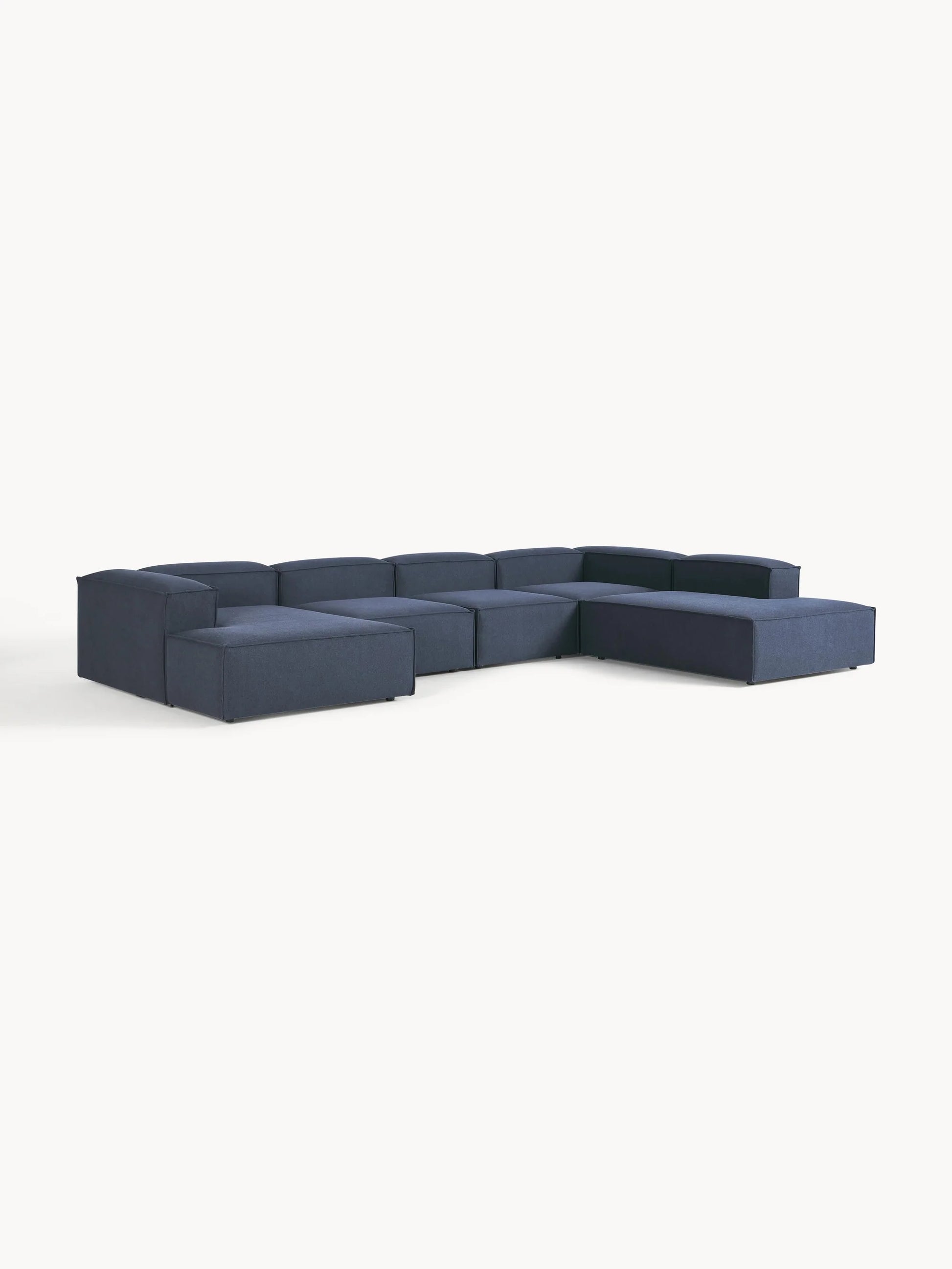 Kingston Contemporary 8-Seater U-Shaped Modular Sectional Couch