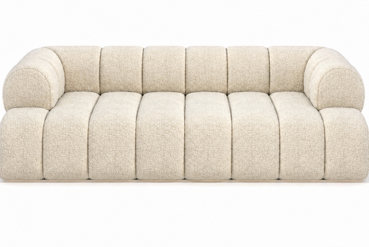 Monaco Boucle 3- Seater Couch