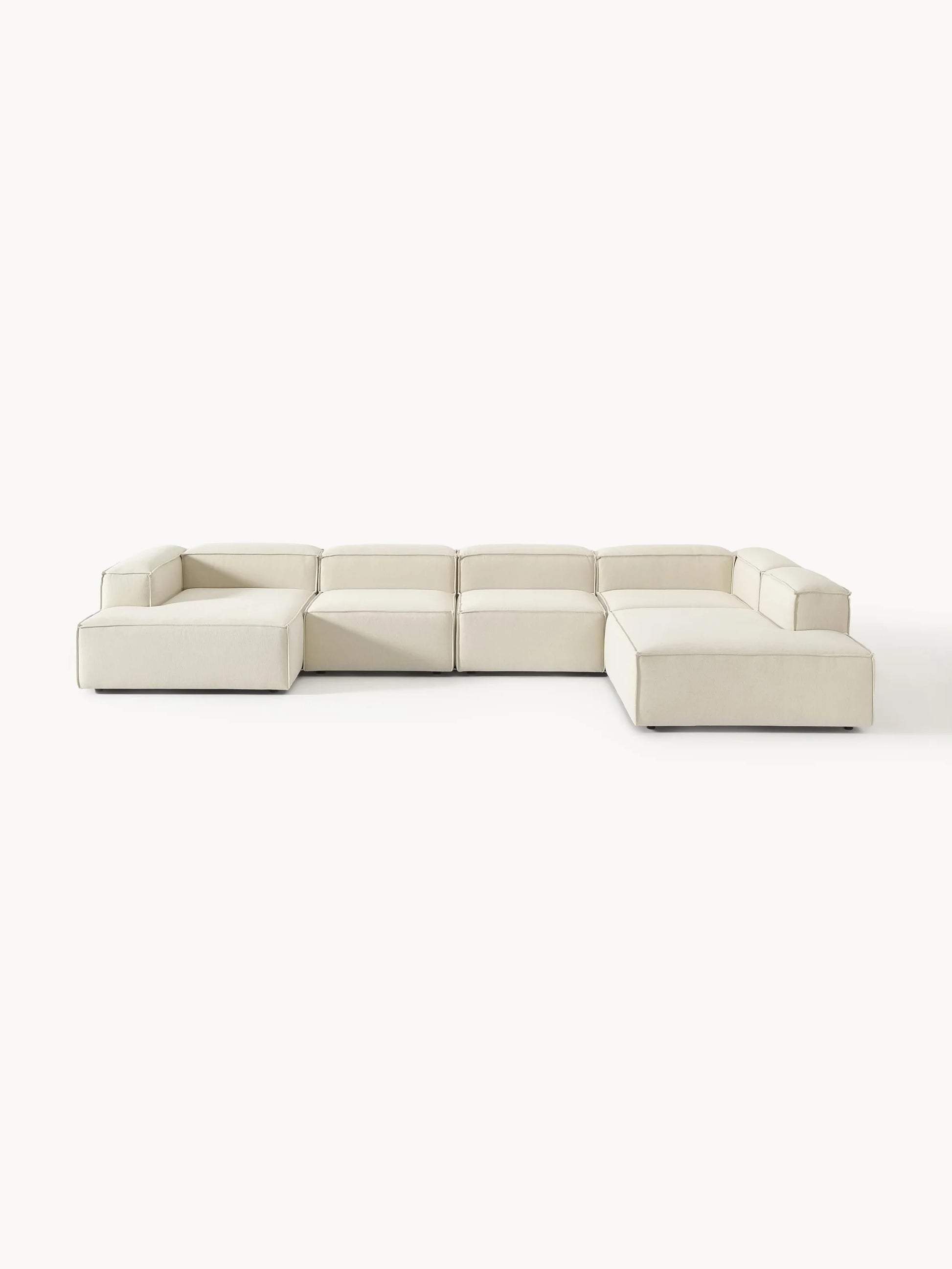 Kingston Contemporary 8-Seater U-Shaped Modular Sectional Couch