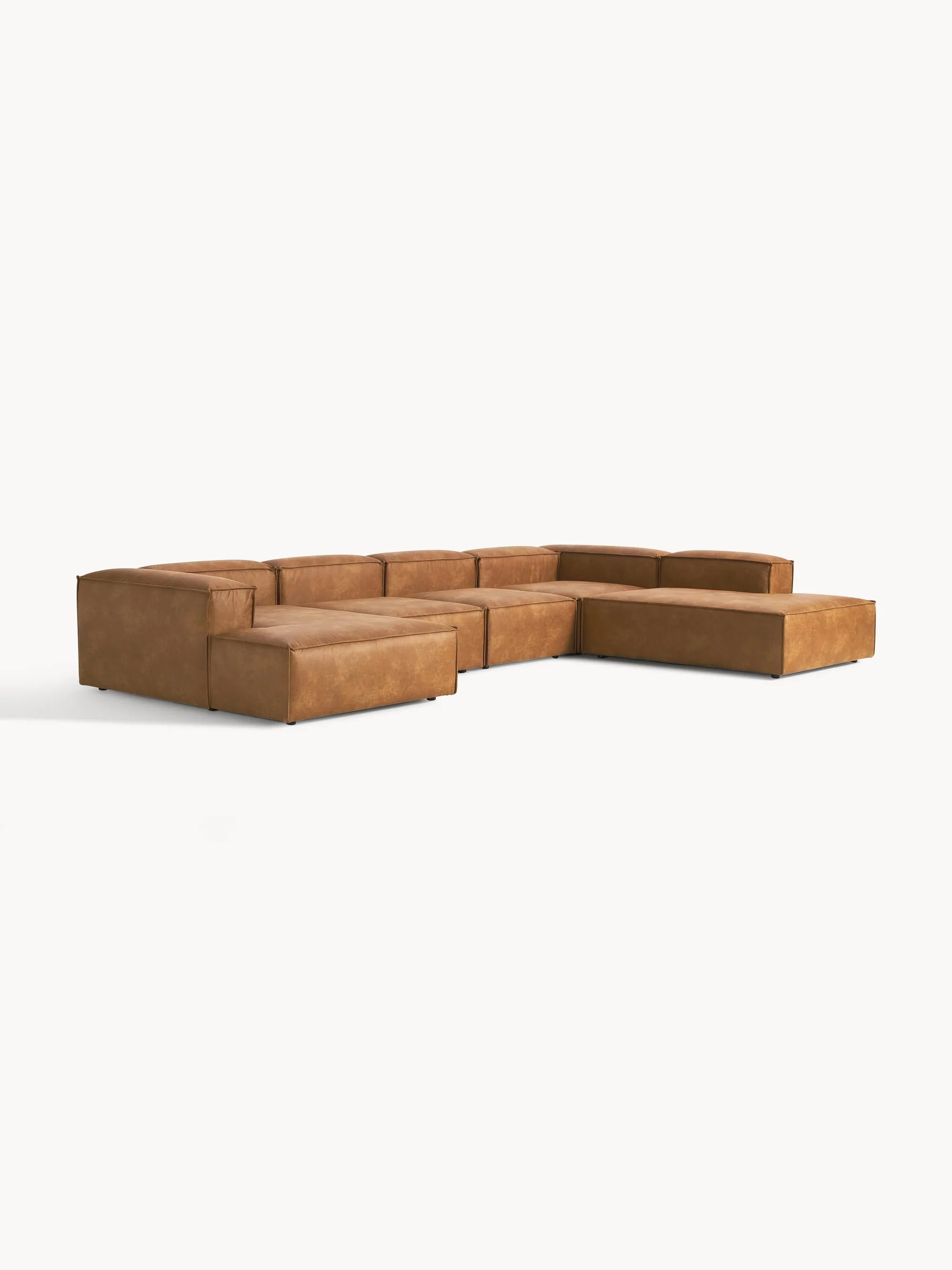 Kingston Contemporary 8-Seater U-Shaped Modular Sectional Couch