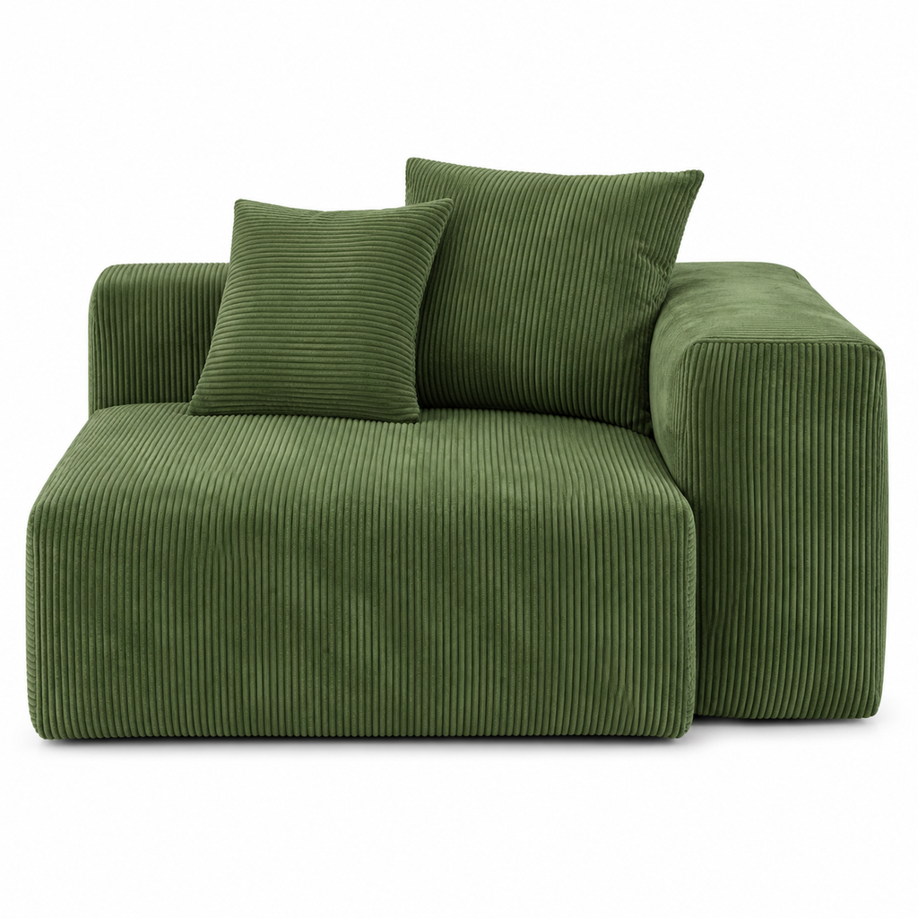 Corduroy Modular 13-Seater (Full Set) Sectional Couches