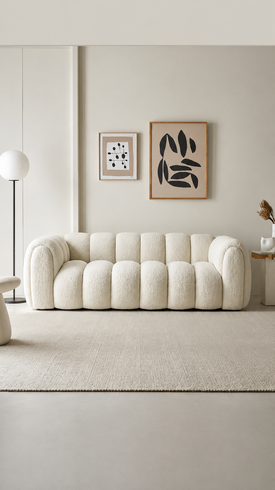 Aria Boucle Couch