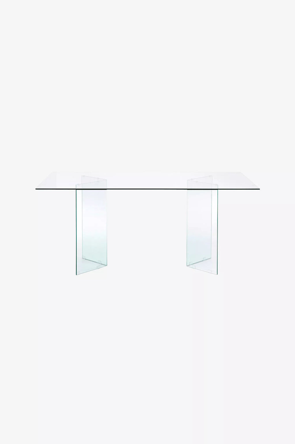 Château Rectangular Glass 6-Seater Dining Table