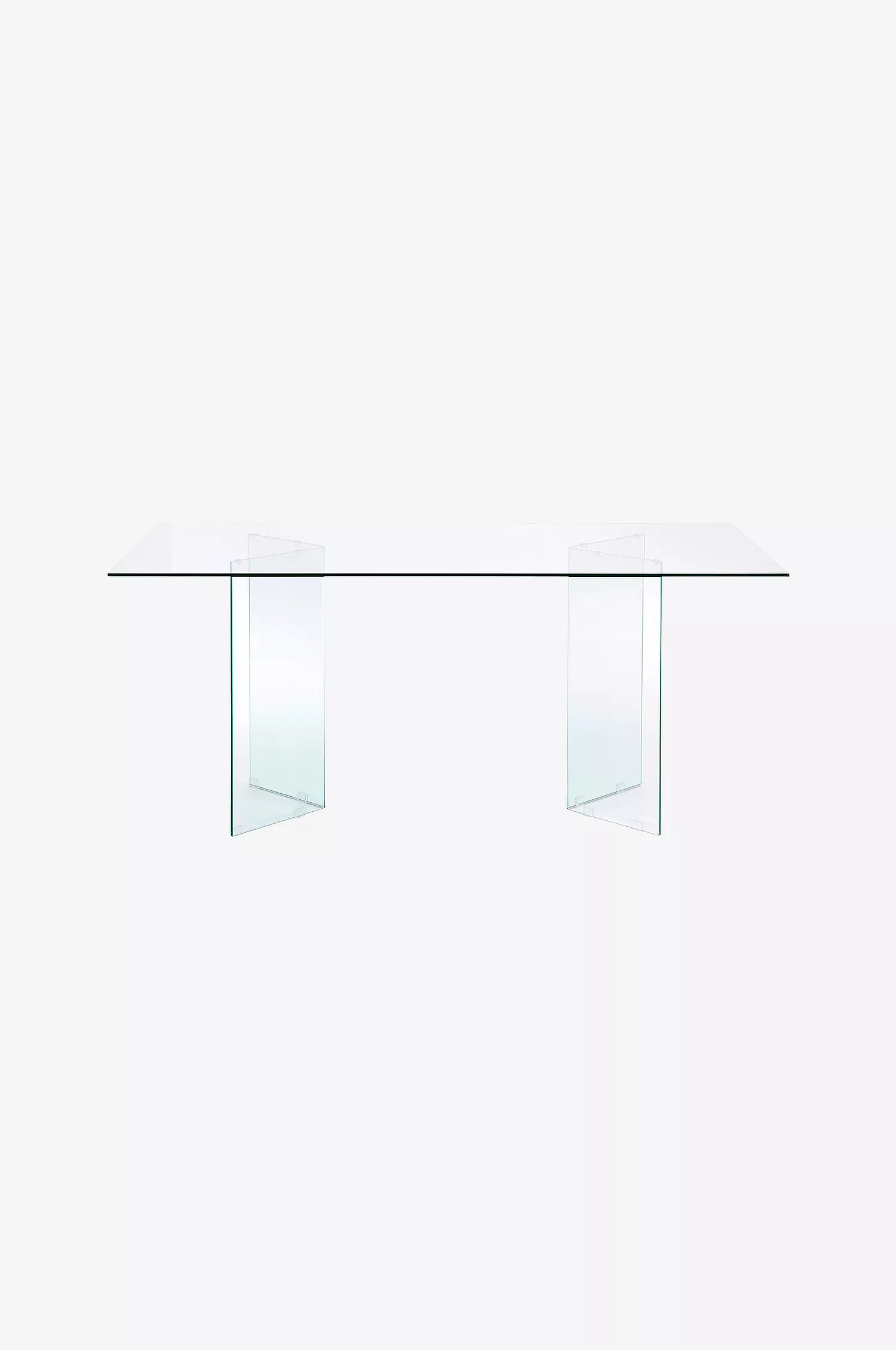 Château Rectangular Glass 6-Seater Dining Table