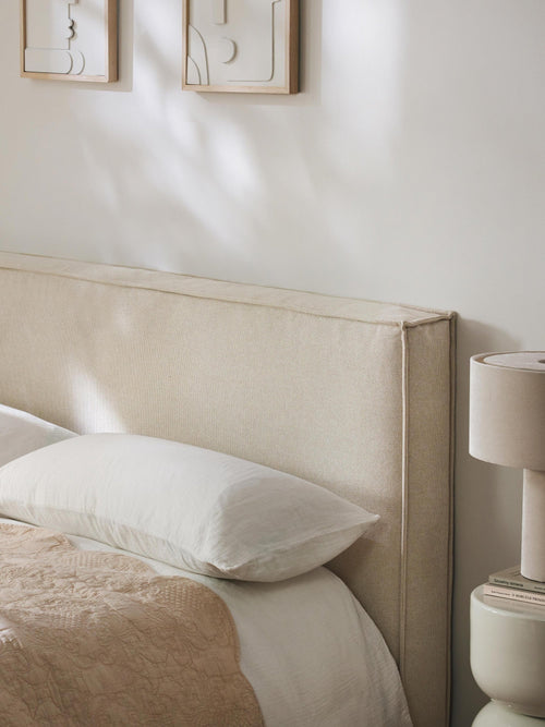 Arlo Straight Panel Fabric Headboard
