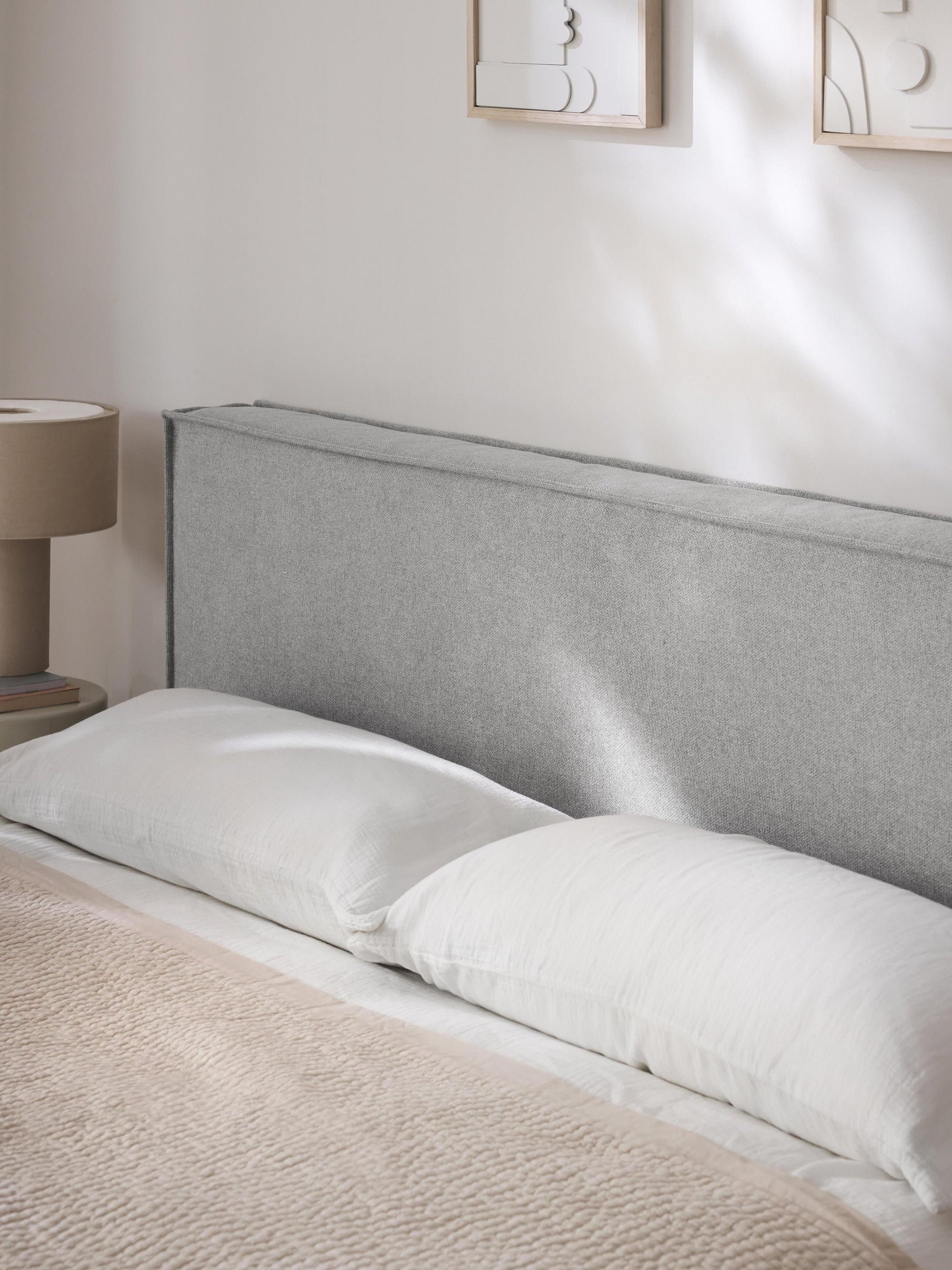 Arlo Straight Panel Fabric Headboard