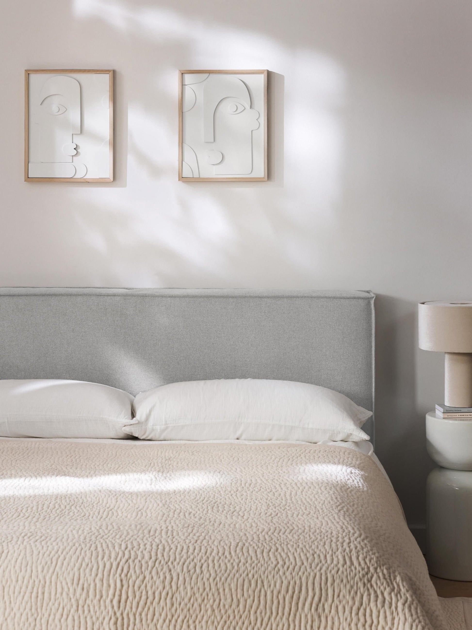 Arlo Straight Panel Fabric Headboard