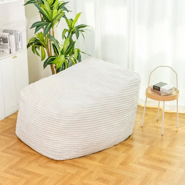 Corduroy Relaxed Beanbag Chair