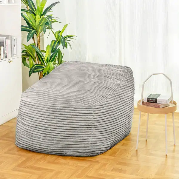 Corduroy Relaxed Beanbag Chair