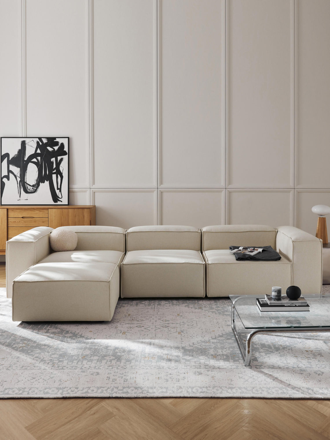 Kingston Contemporary 6-Seater Modular Sectional Couch