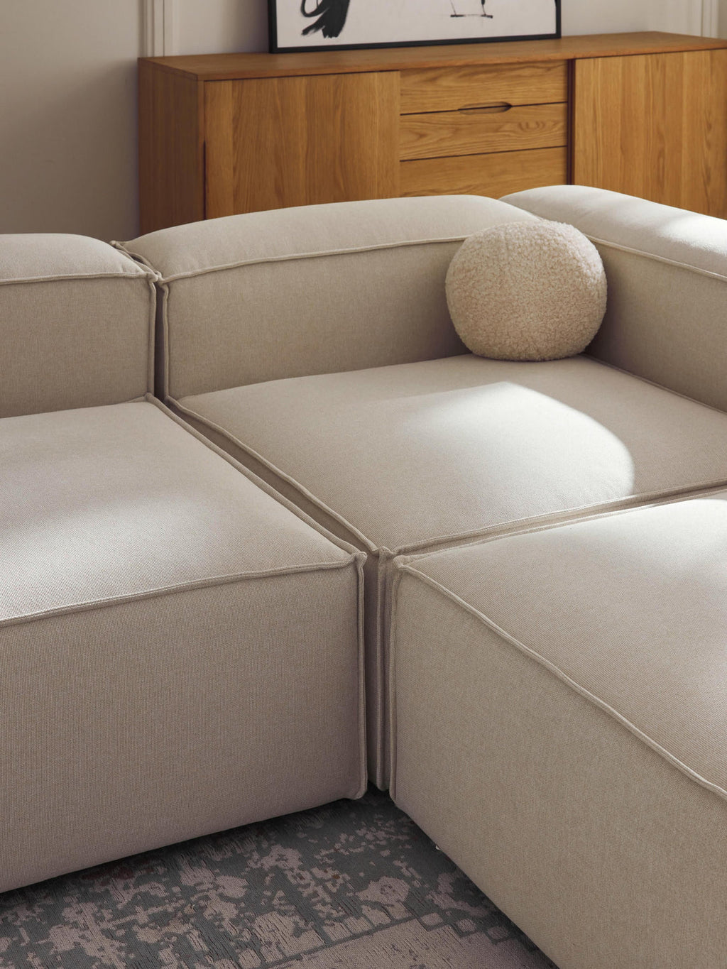 Kingston Contemporary 6-Seater Modular Sectional Couch