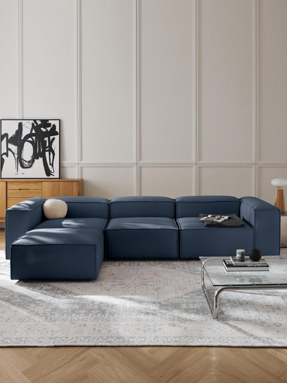 Kingston Contemporary 6-Seater Modular Sectional Couch