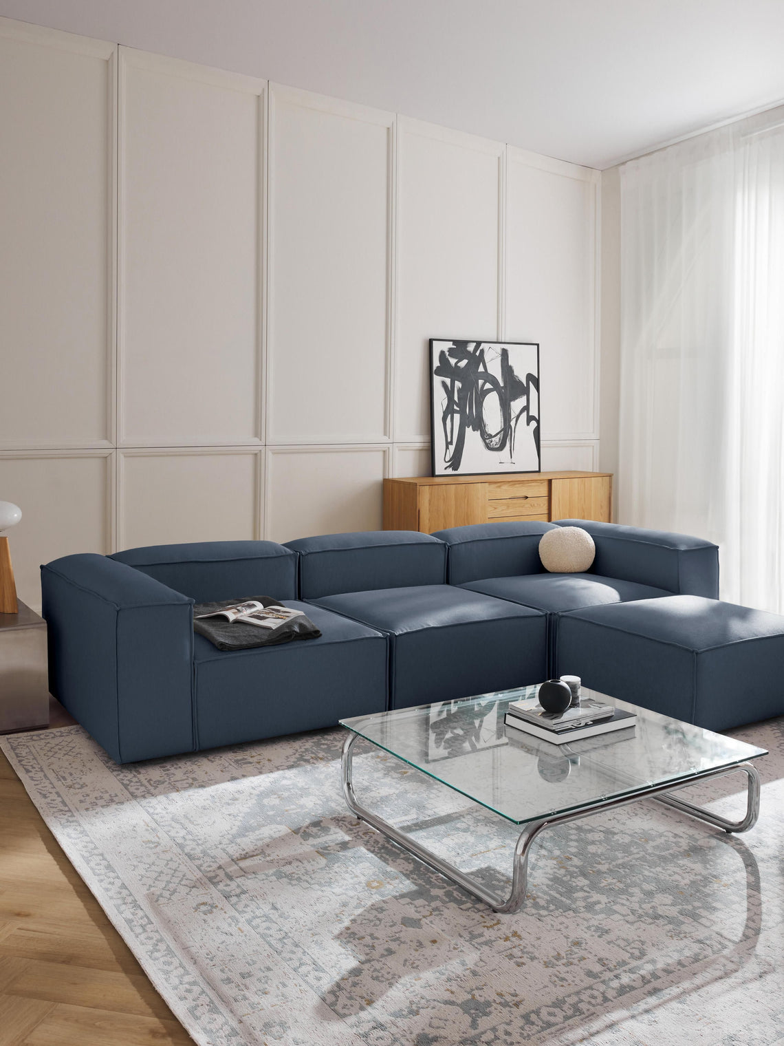 Kingston Contemporary 6-Seater Modular Sectional Couch