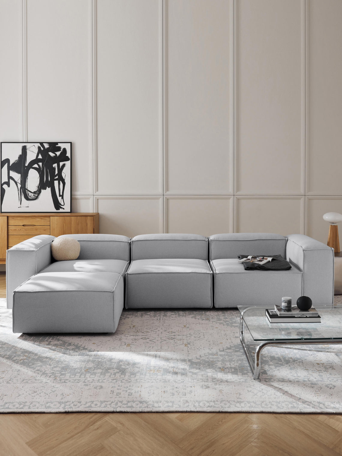 Kingston Contemporary 6-Seater Modular Sectional Couch