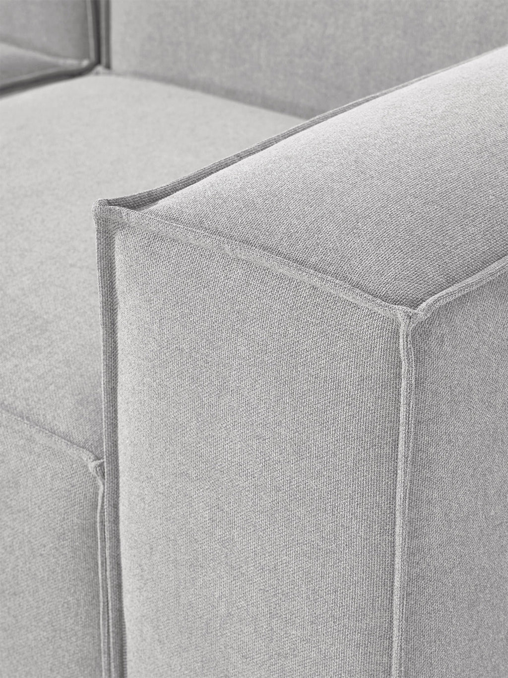 Kingston Contemporary 3-Seater Modular Sectional Couch