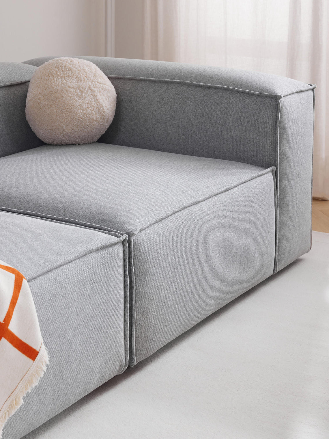 Kingston Contemporary 3-Seater Modular Sectional Couch
