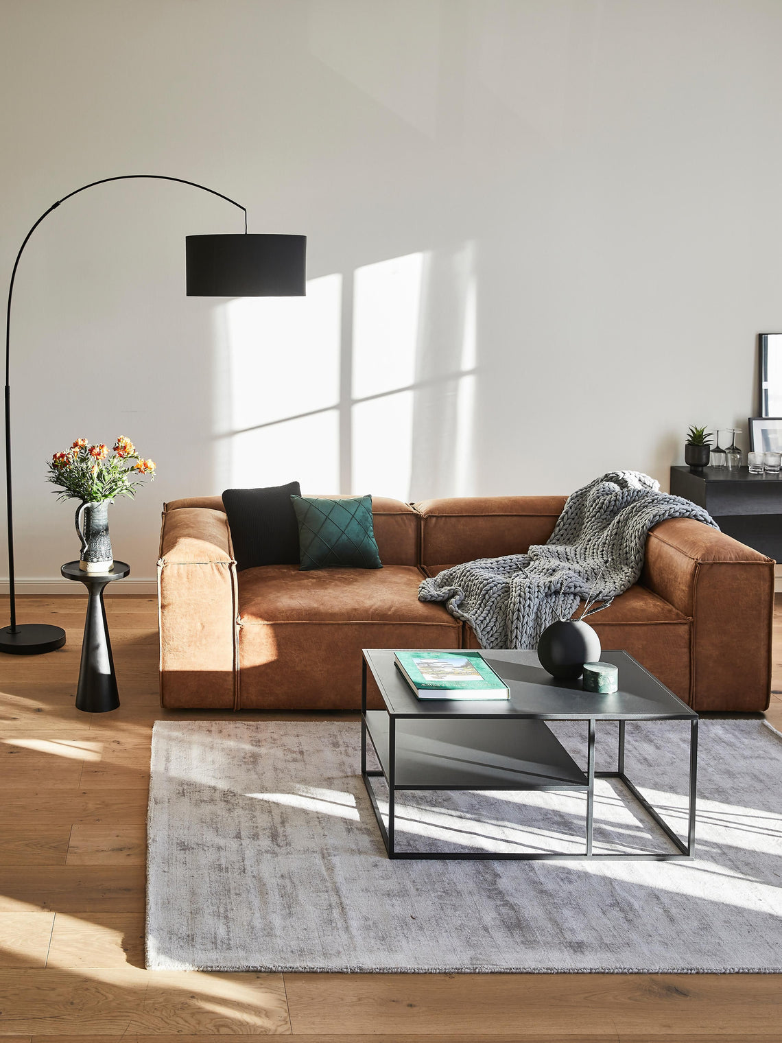 Kingston Contemporary 3-Seater Modular Sectional Couch