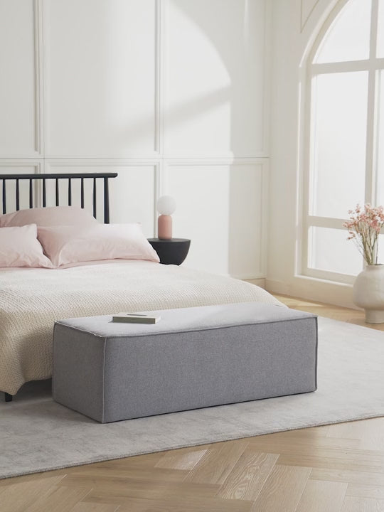 Kingston Contemporary Bed-End Bench Ottoman