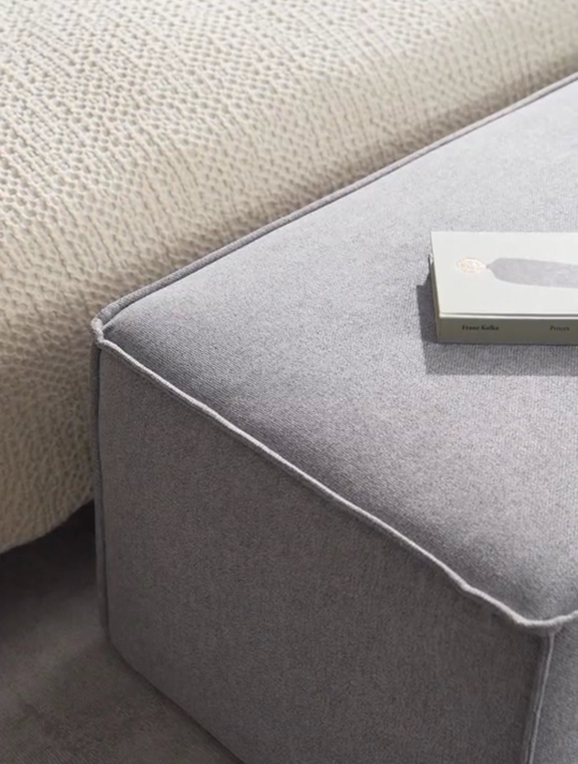 Kingston Contemporary Bed-End Bench Ottoman