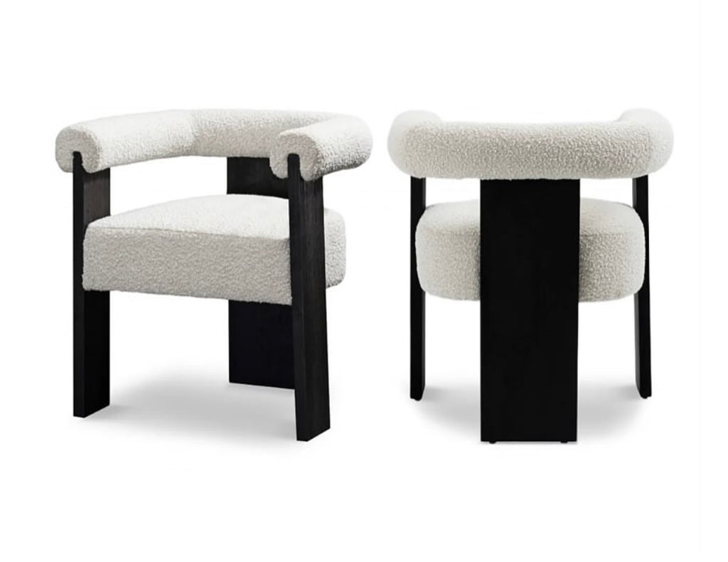 Capri Boucle Accent Arm-Chair