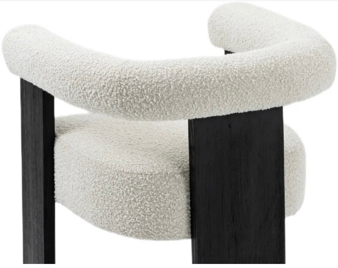 Capri Boucle Accent Arm-Chair