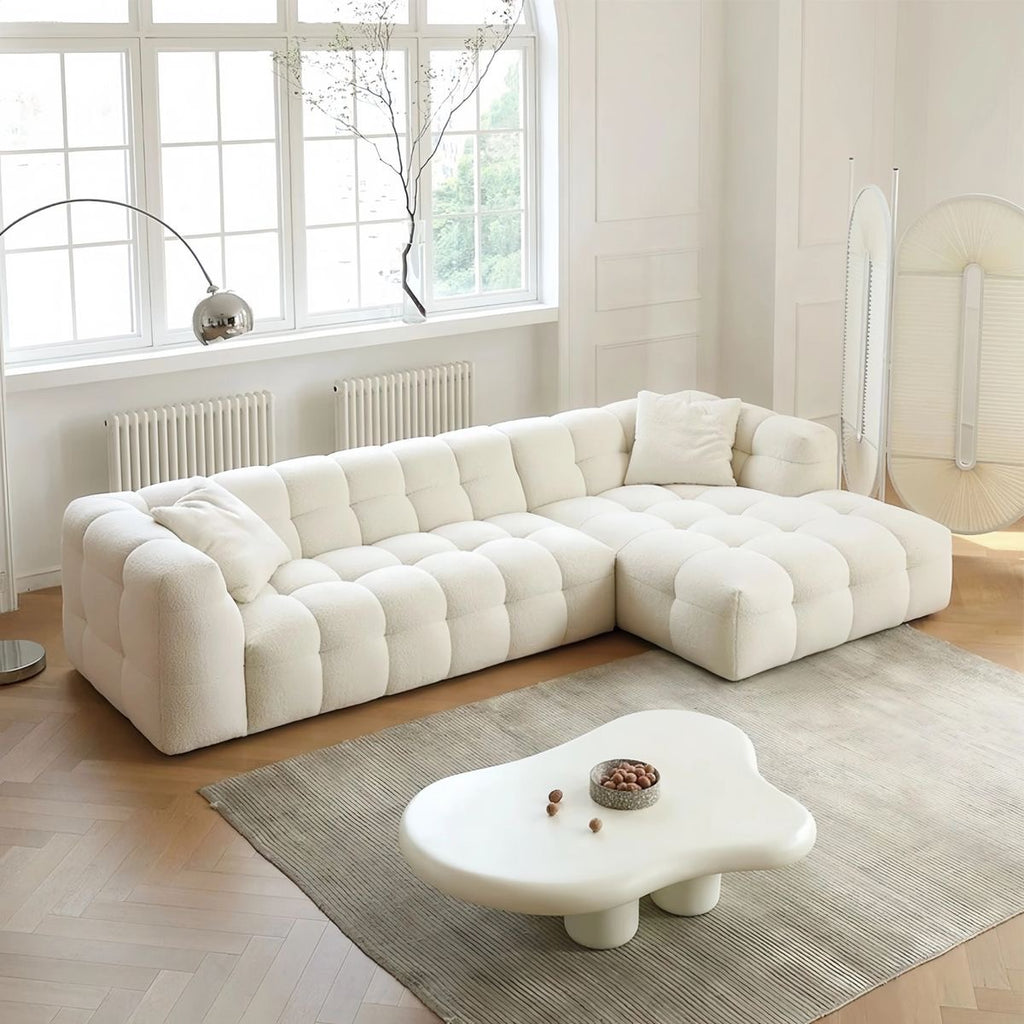 Cloud Boucle L-shaped Couch