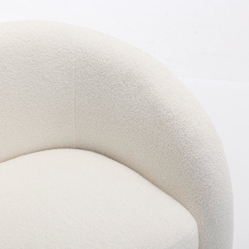Onda Swivel Boucle Chair
