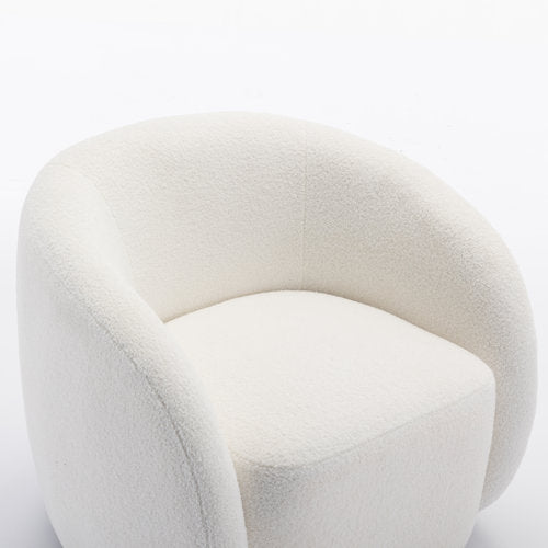 Onda Swivel Boucle Chair