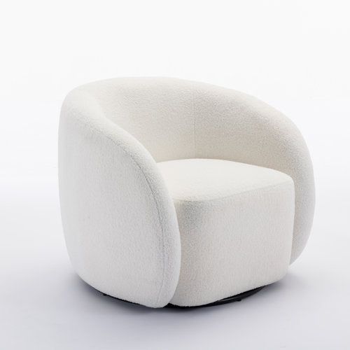 Onda Swivel Boucle Chair