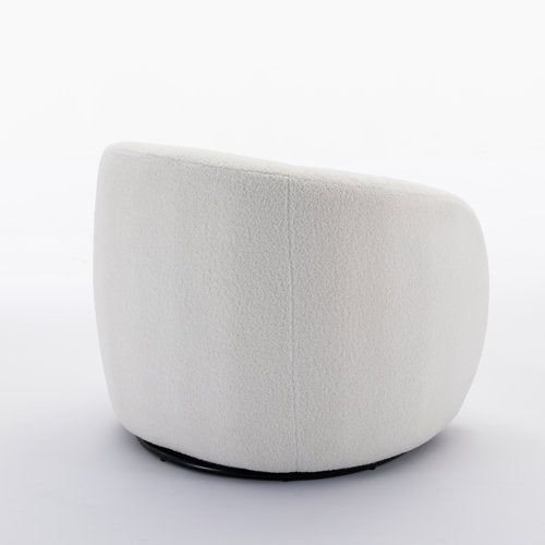 Onda Swivel Boucle Chair