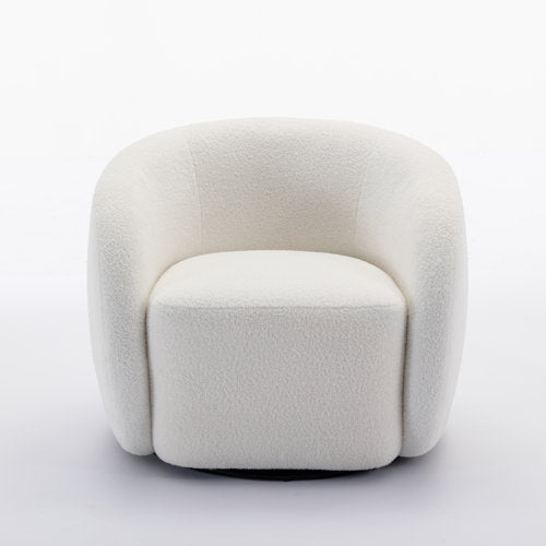 Onda Swivel Boucle Chair