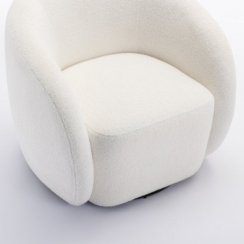 Onda Swivel Boucle Chair