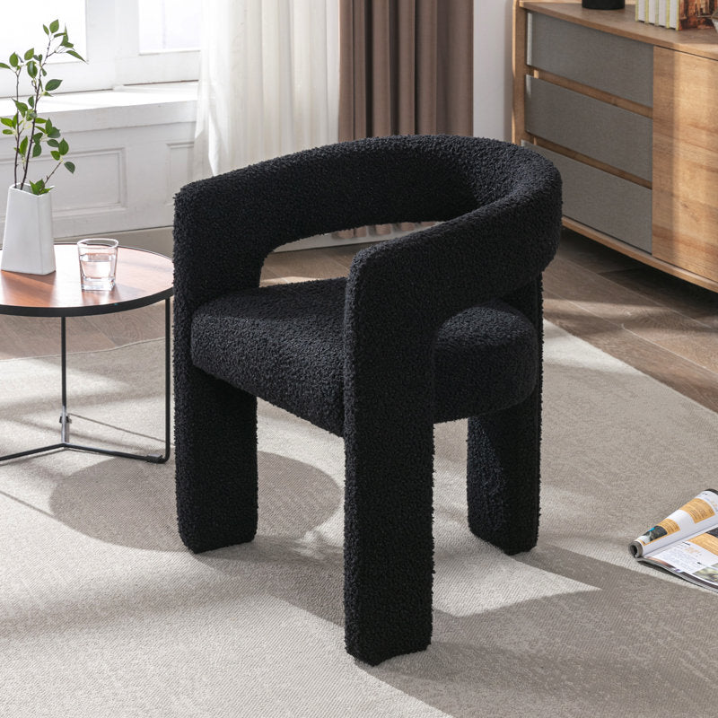 Luna Boucle Accent Chair