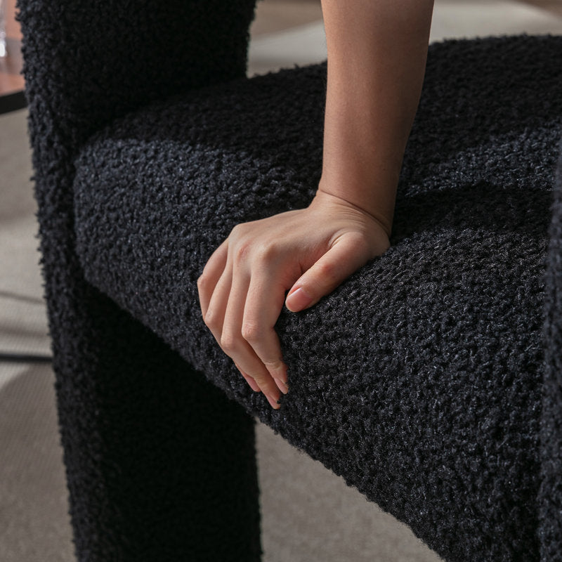 Luna Boucle Accent Chair