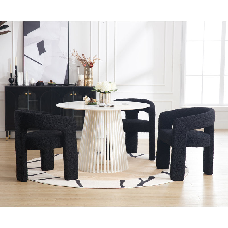 Luna Boucle Accent Chair