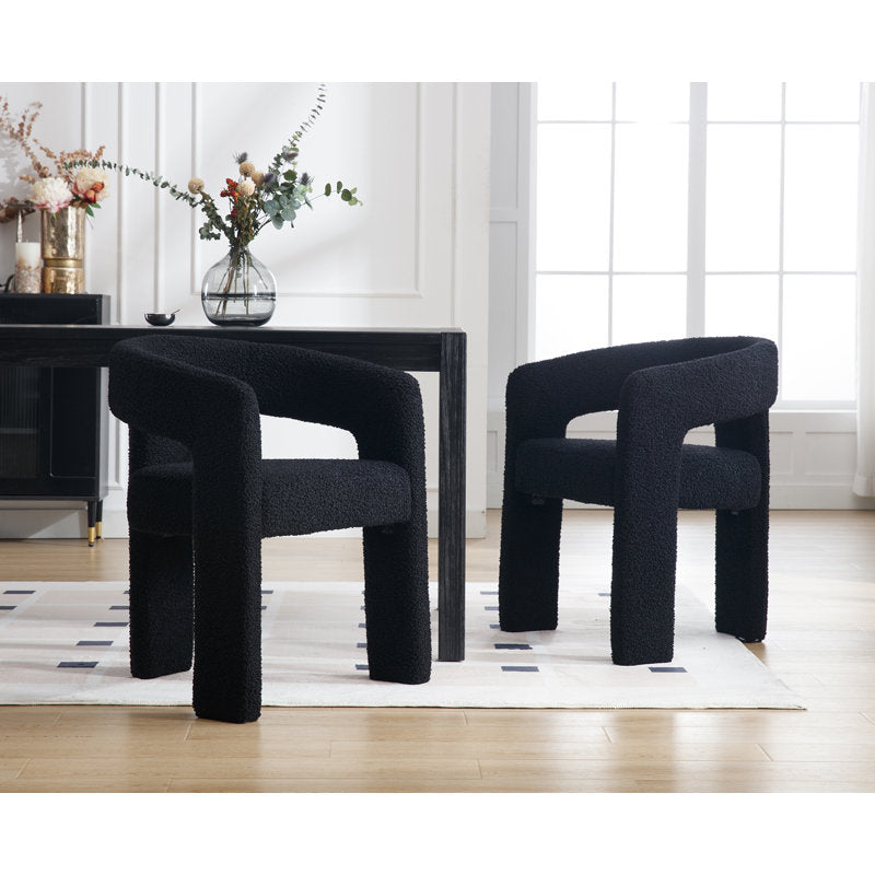 Luna Boucle Accent Chair
