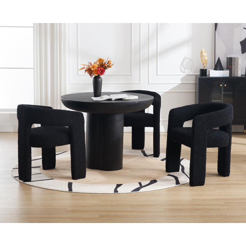 Luna Boucle Accent Chair