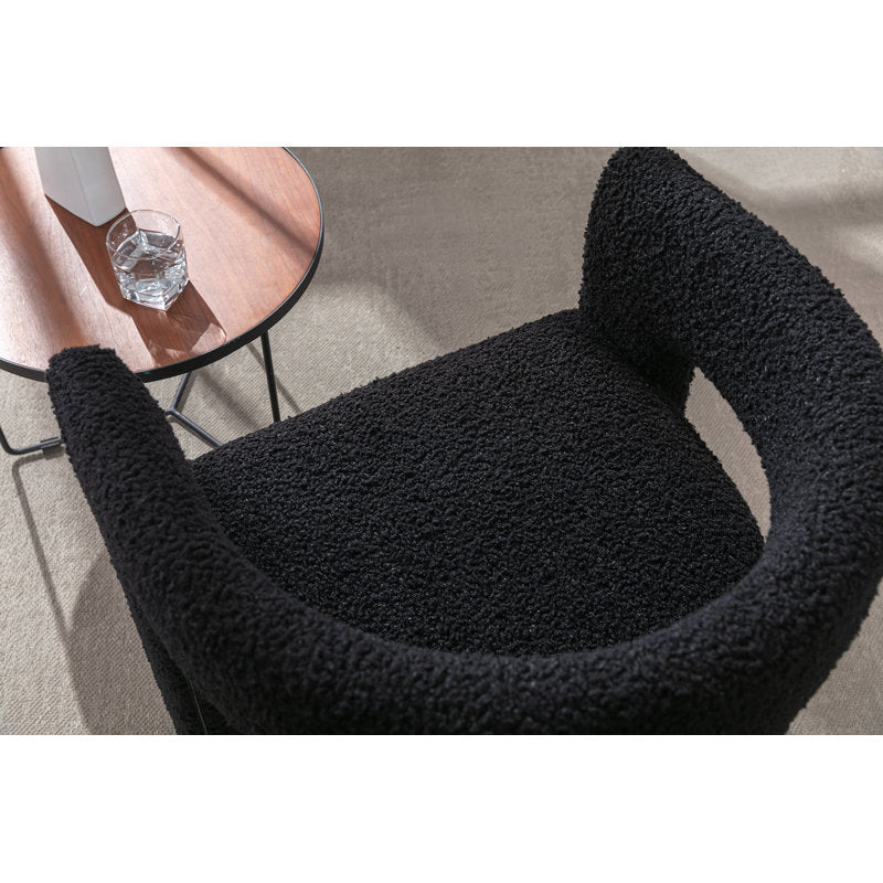 Luna Boucle Accent Chair