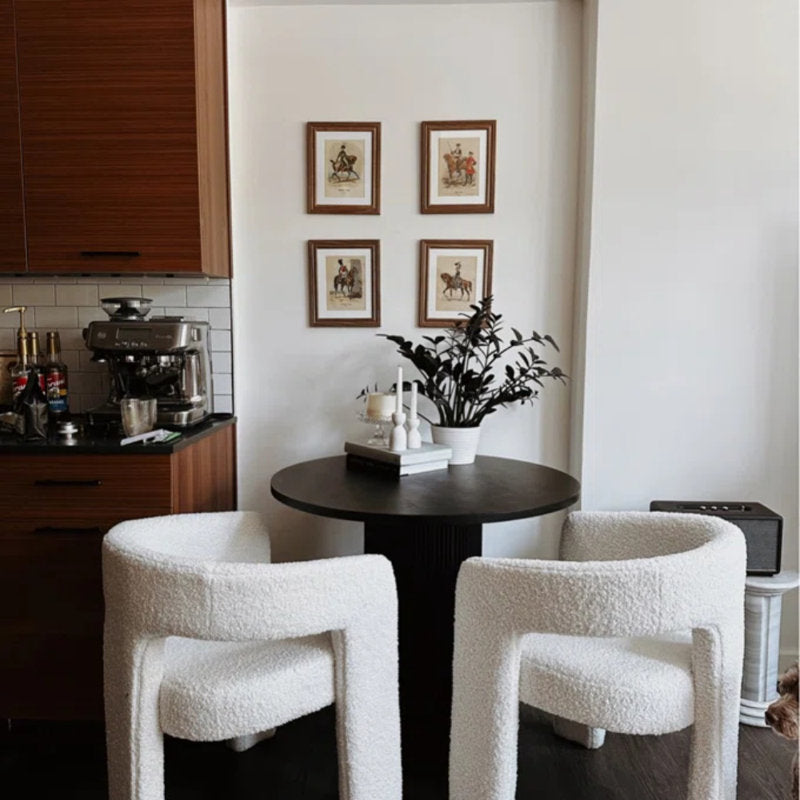 Luna Boucle Accent Chair