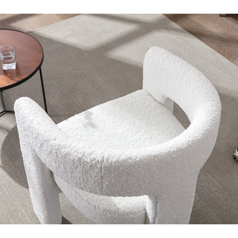 Luna Boucle Accent Chair