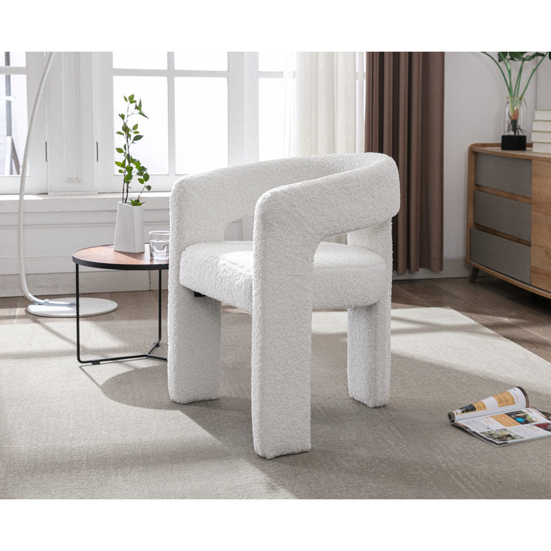 Luna Boucle Accent Chair